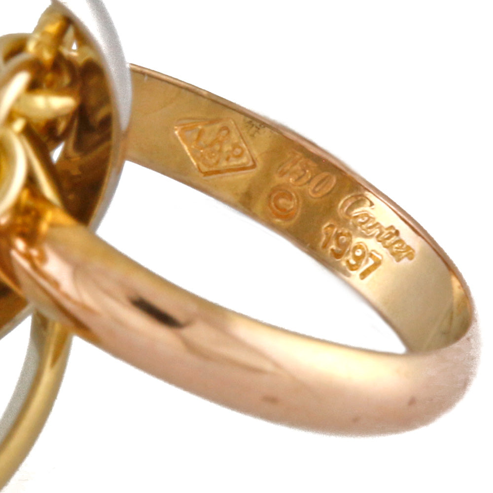 CARTIER カルティエ トリニティ 3連 3カラー ネックレス 18金