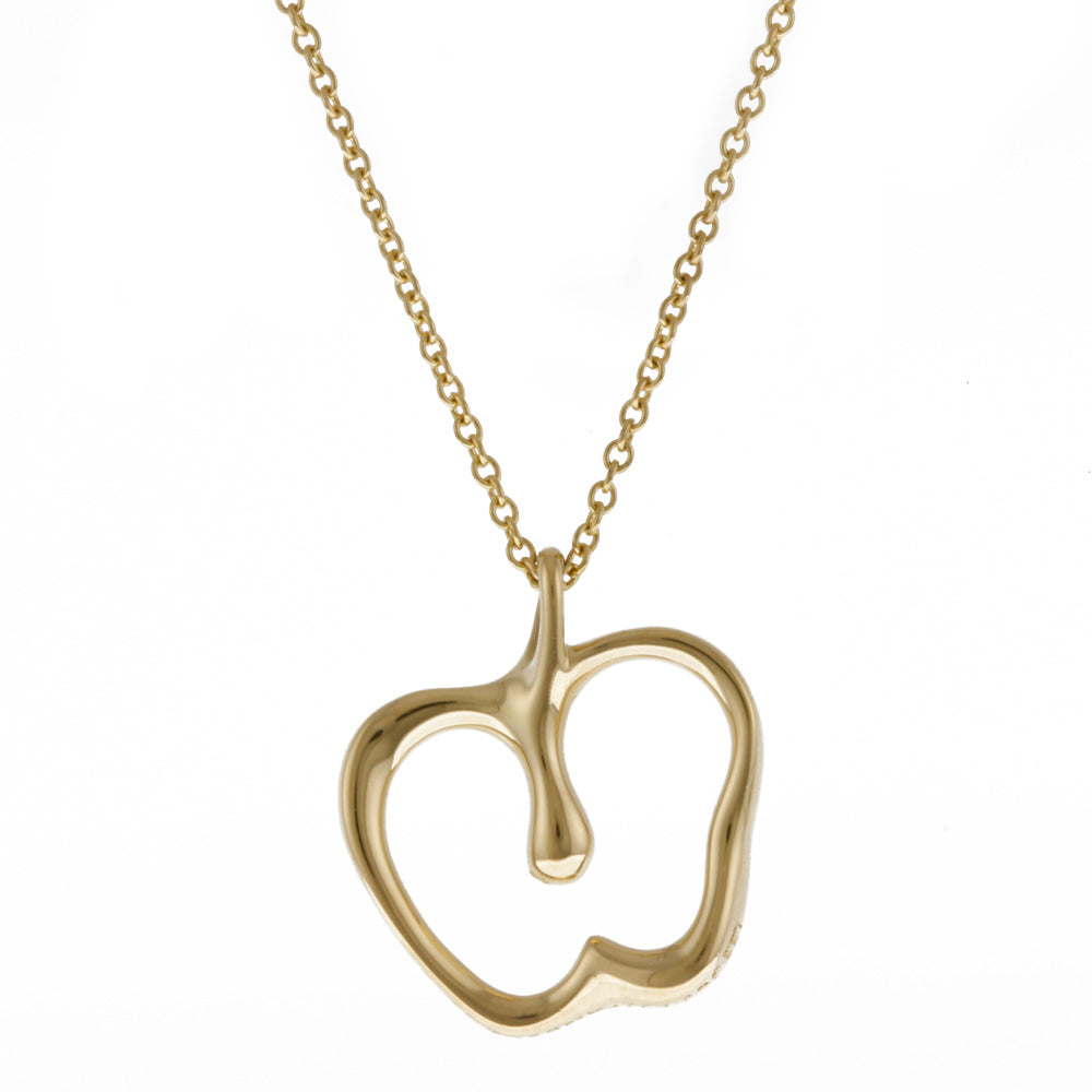 TIFFANY&Co. ティファニー オープンアップル ネックレス 18金 K18