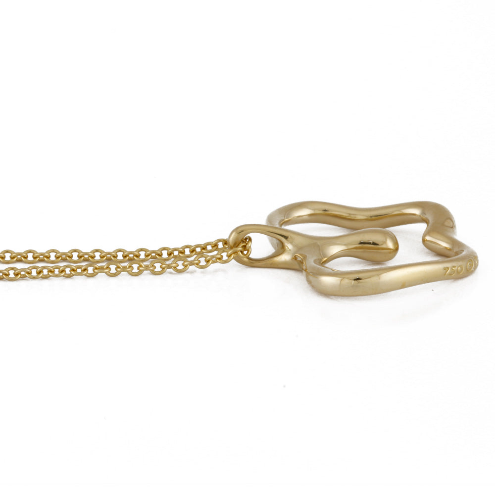 TIFFANY&Co. ティファニー オープンアップル ネックレス 18金 K18