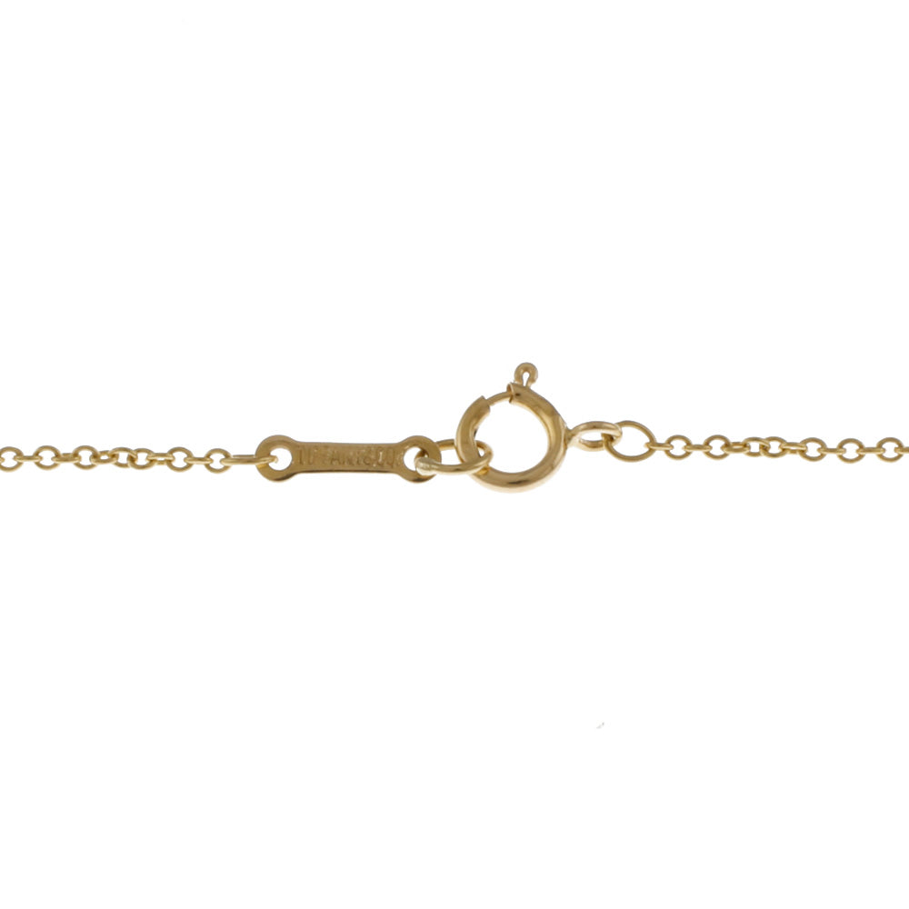 TIFFANY&Co. ティファニー オープンアップル ネックレス 18金 K18