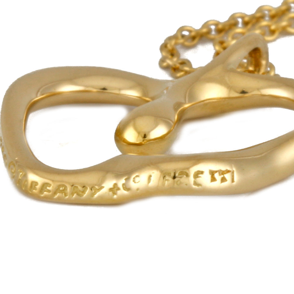 TIFFANY&Co. ティファニー オープンアップル ネックレス 18金 K18