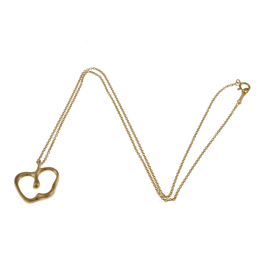 TIFFANY&Co. ティファニー オープンアップル ネックレス 18金 K18