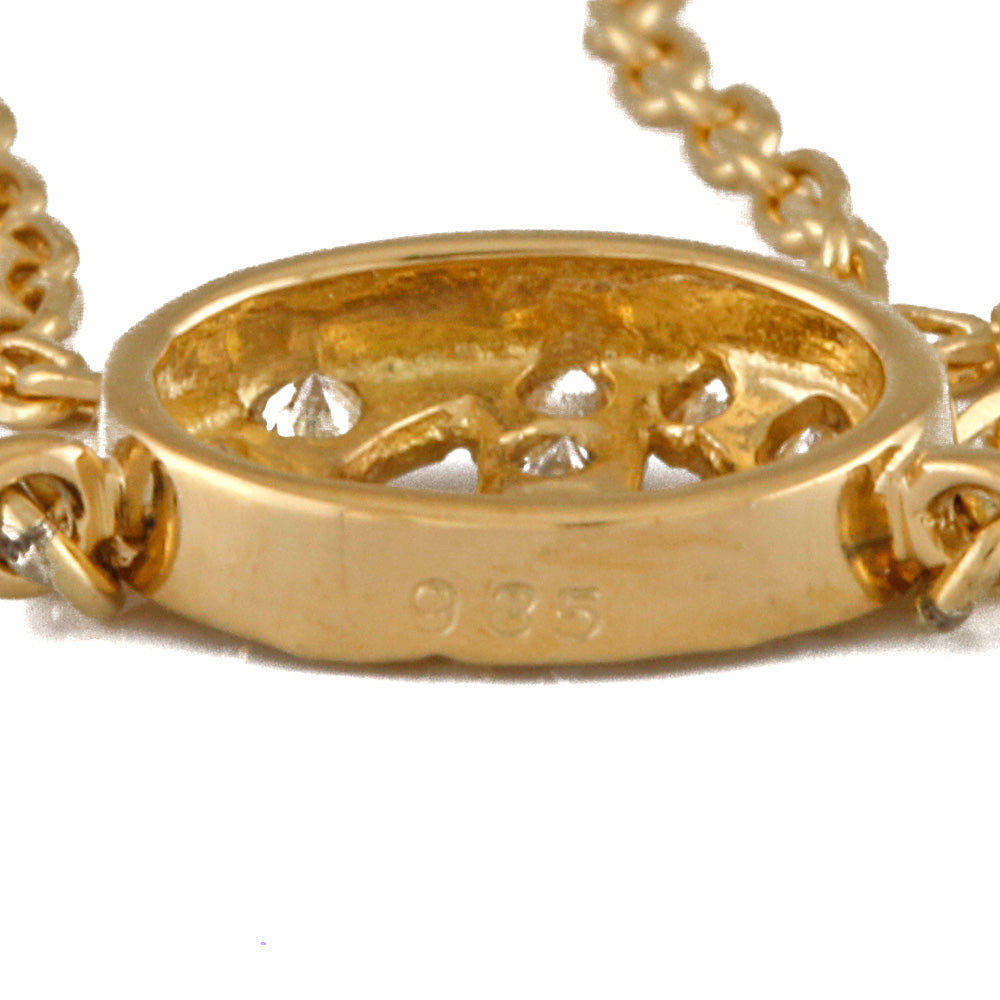 Dior ディオール ネックレス 18金 K18ゴールド ダイヤモンド