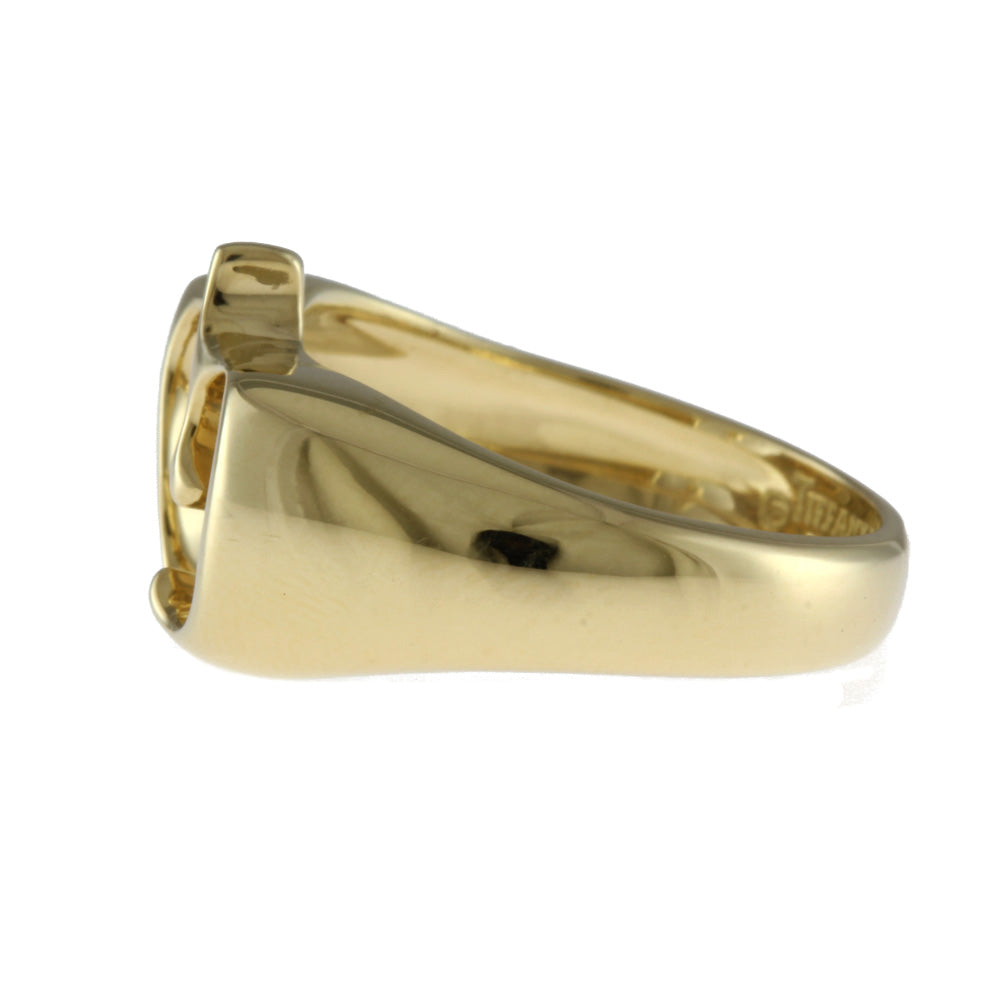 中古】 ティファニー TIFFANY&Co. K18 リング 指輪 6.5号 アップル 18