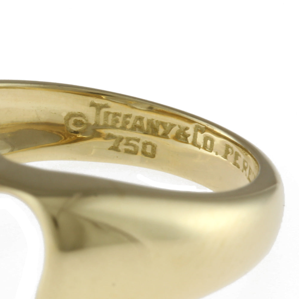 中古】 ティファニー TIFFANY&Co. K18 リング 指輪 6.5号 アップル 18