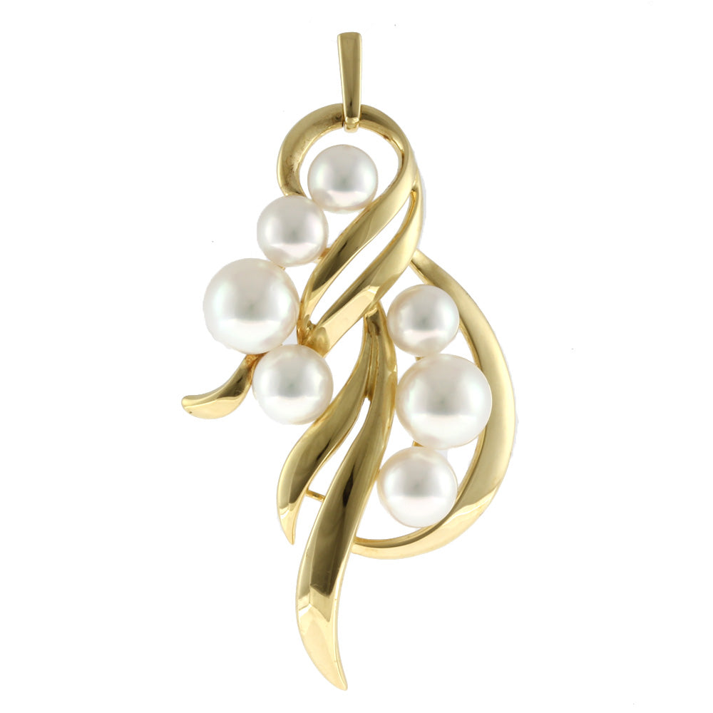 限界値下げ祭10-OF】 ミキモト MIKIMOTO ペンダントトップ 18金