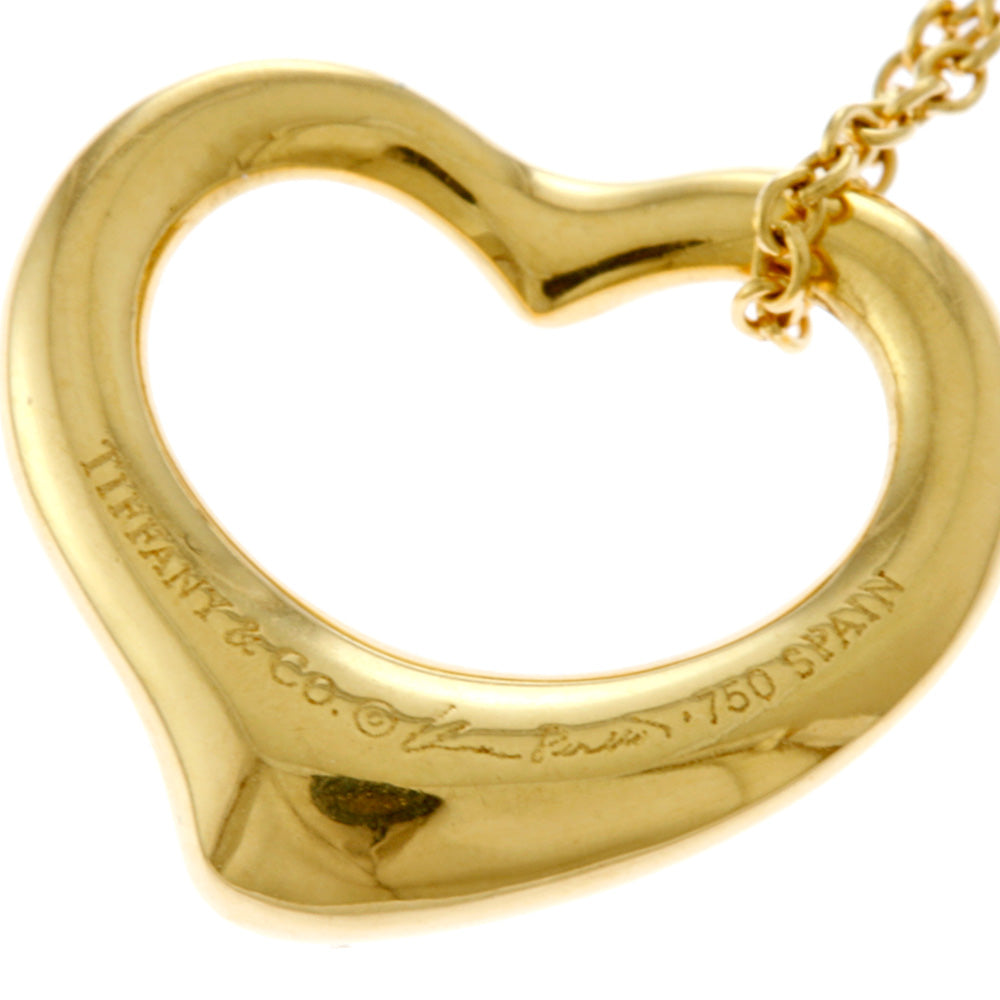 18Kゴールドハートジュエリーネックレス レディース ソリッドゴールドチェーンとペンダントネックレス 妻への記念日ジュエリープレゼント 母へのギフト 18インチ ネックレス レディース K18 ゴールド 18金ネックレス 人気 限定