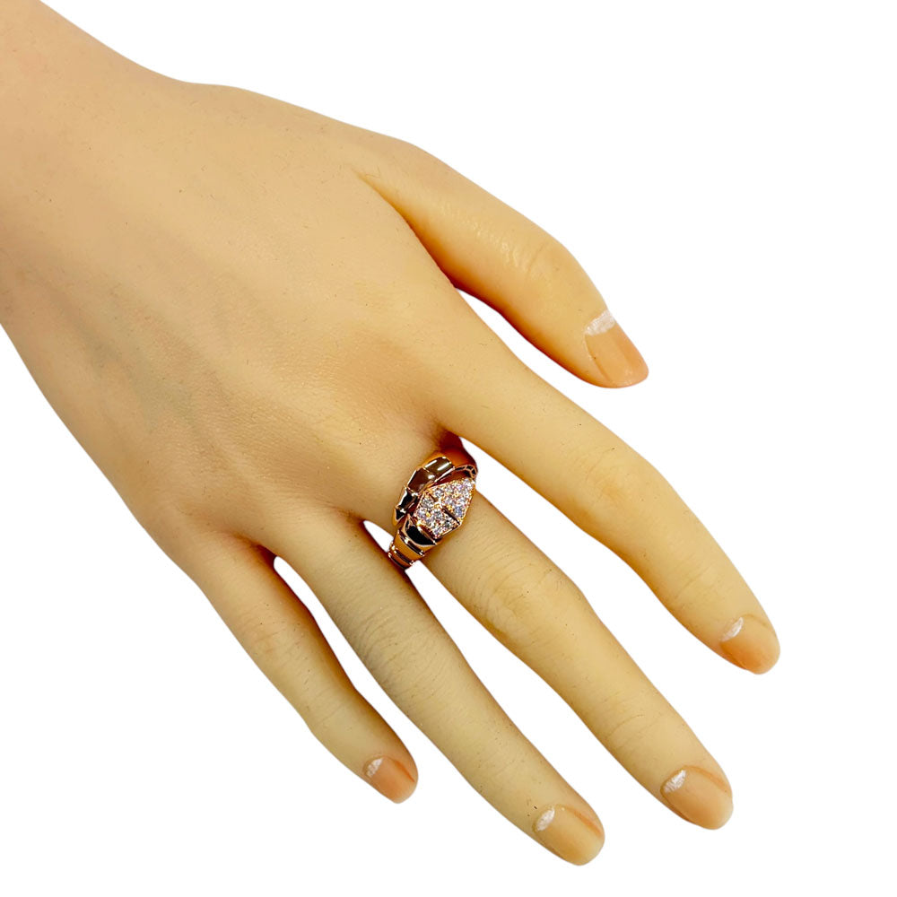 BVLGARI ブルガリ セルペンティ ヴァイパー シングルコイル リング
