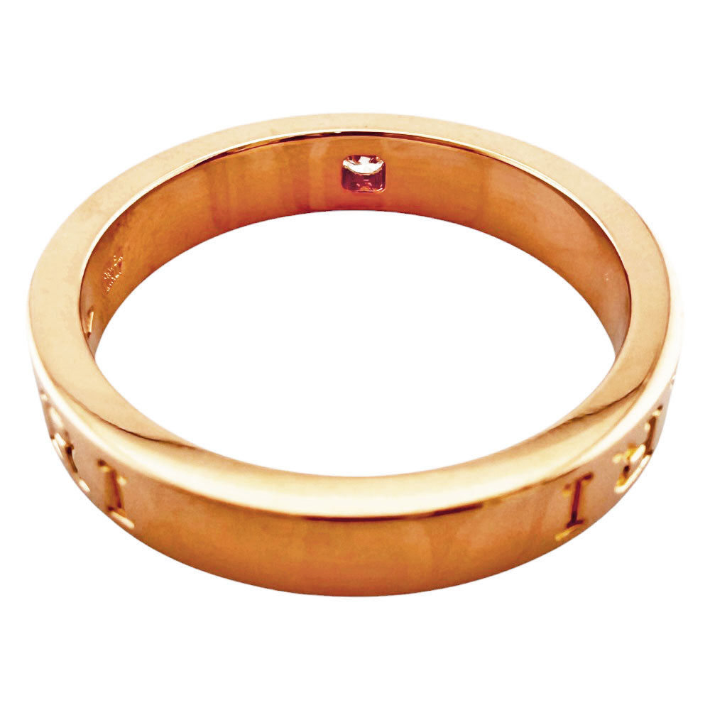 BVLGARI ブルガリ ブルガリブルガリ リング 指輪 18号 18金 K18ピンク