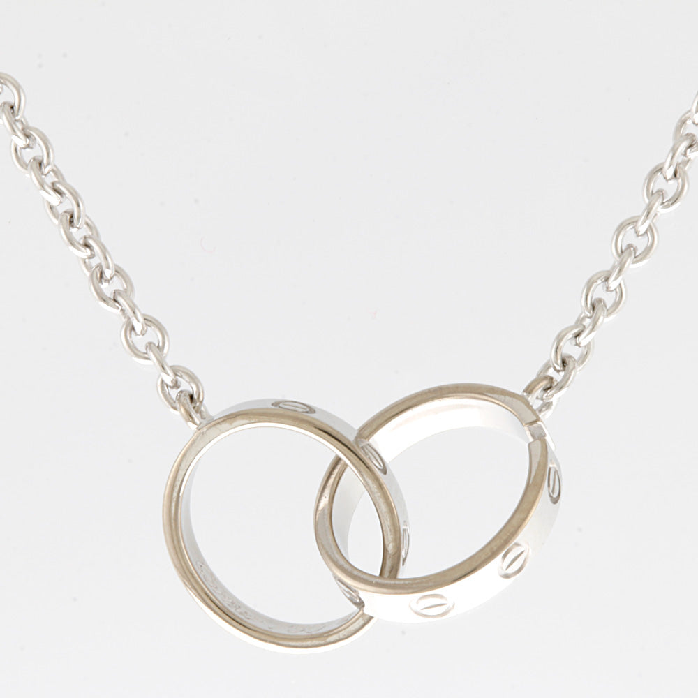 CARTIER カルティエ ベビーラブ ネックレス 18金 K18ホワイトゴールド