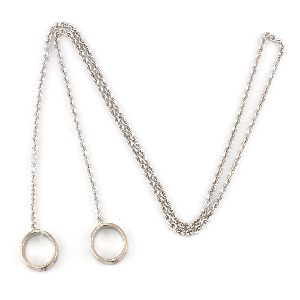 CARTIER カルティエ ベビーラブ ネックレス 18金 K18ホワイトゴールド