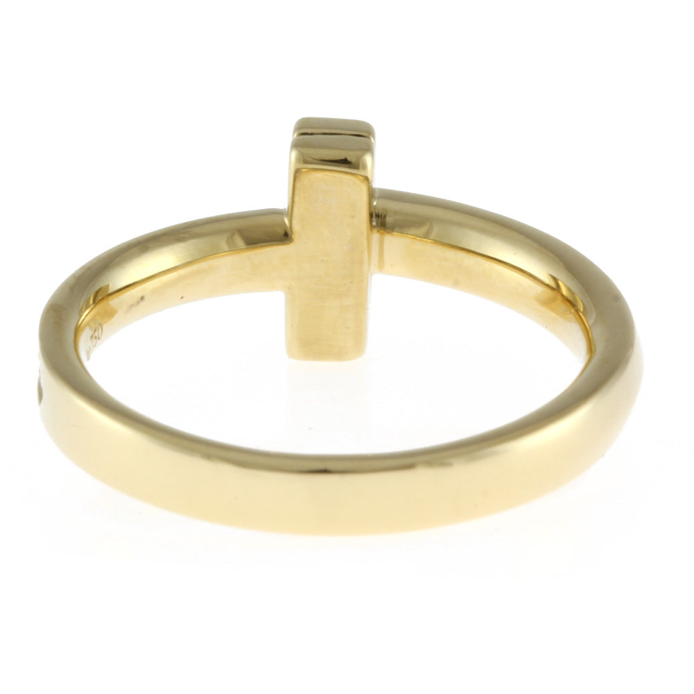 中古】 ティファニー TIFFANY&Co. K18 リング 指輪 ダイヤモンド 7.5号