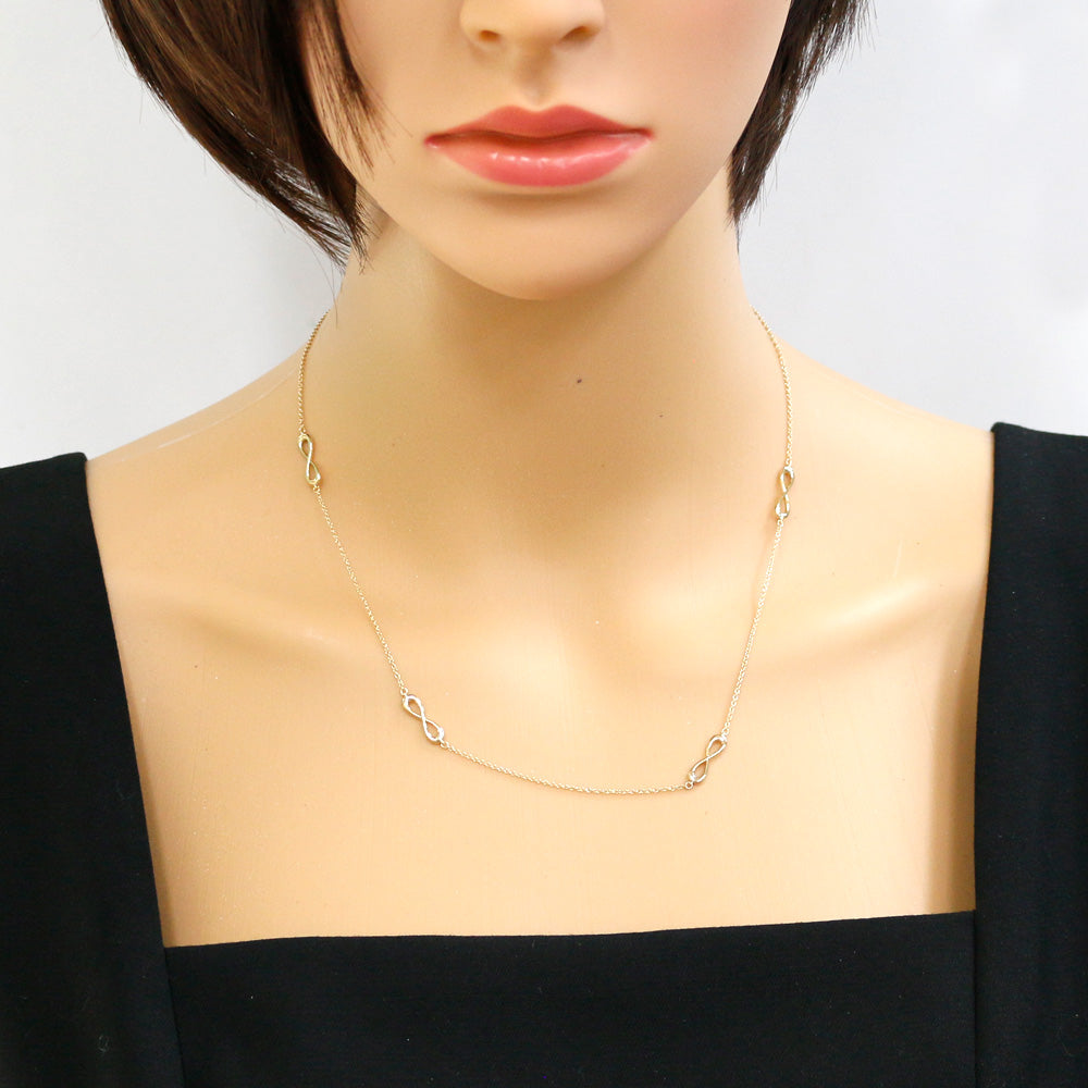 TIFFANY&Co. ティファニー インフィニティエンドレス ネックレス 18金