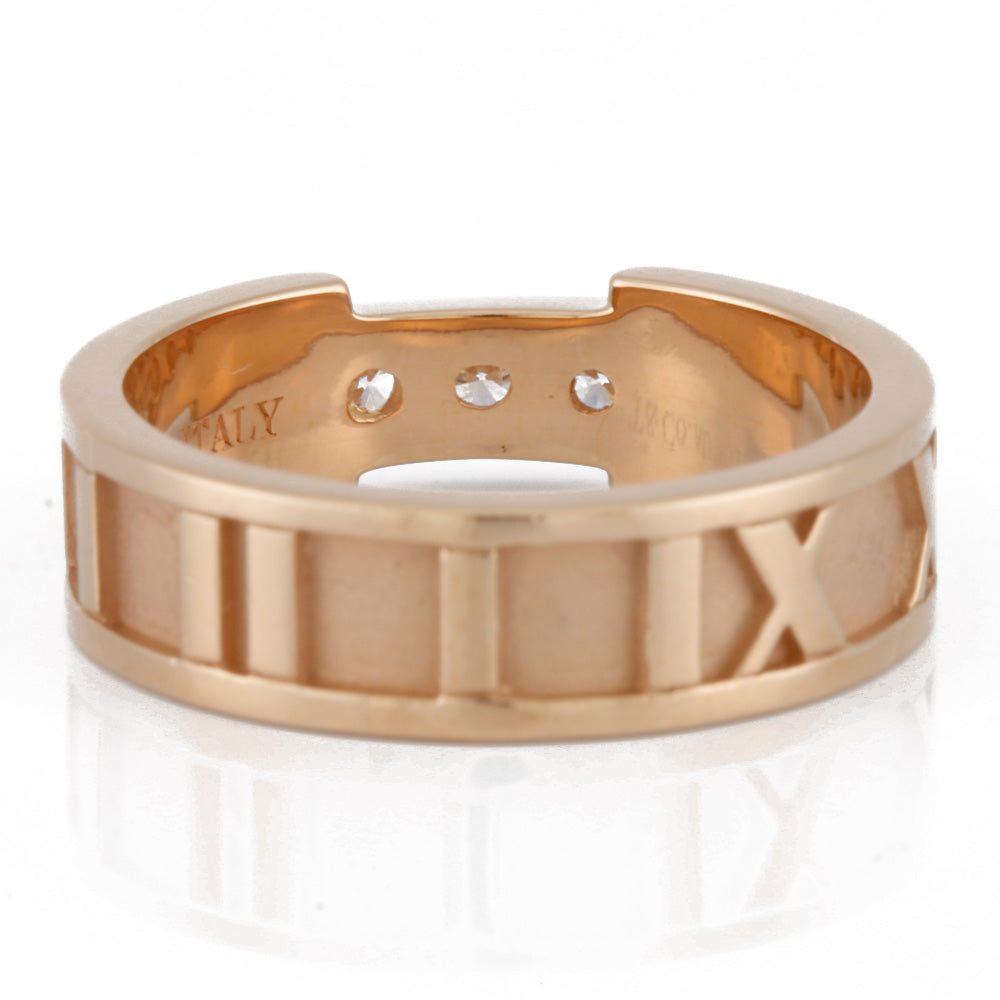 TIFFANY&Co. ティファニー アトラス リング 指輪 9号 18金 K18