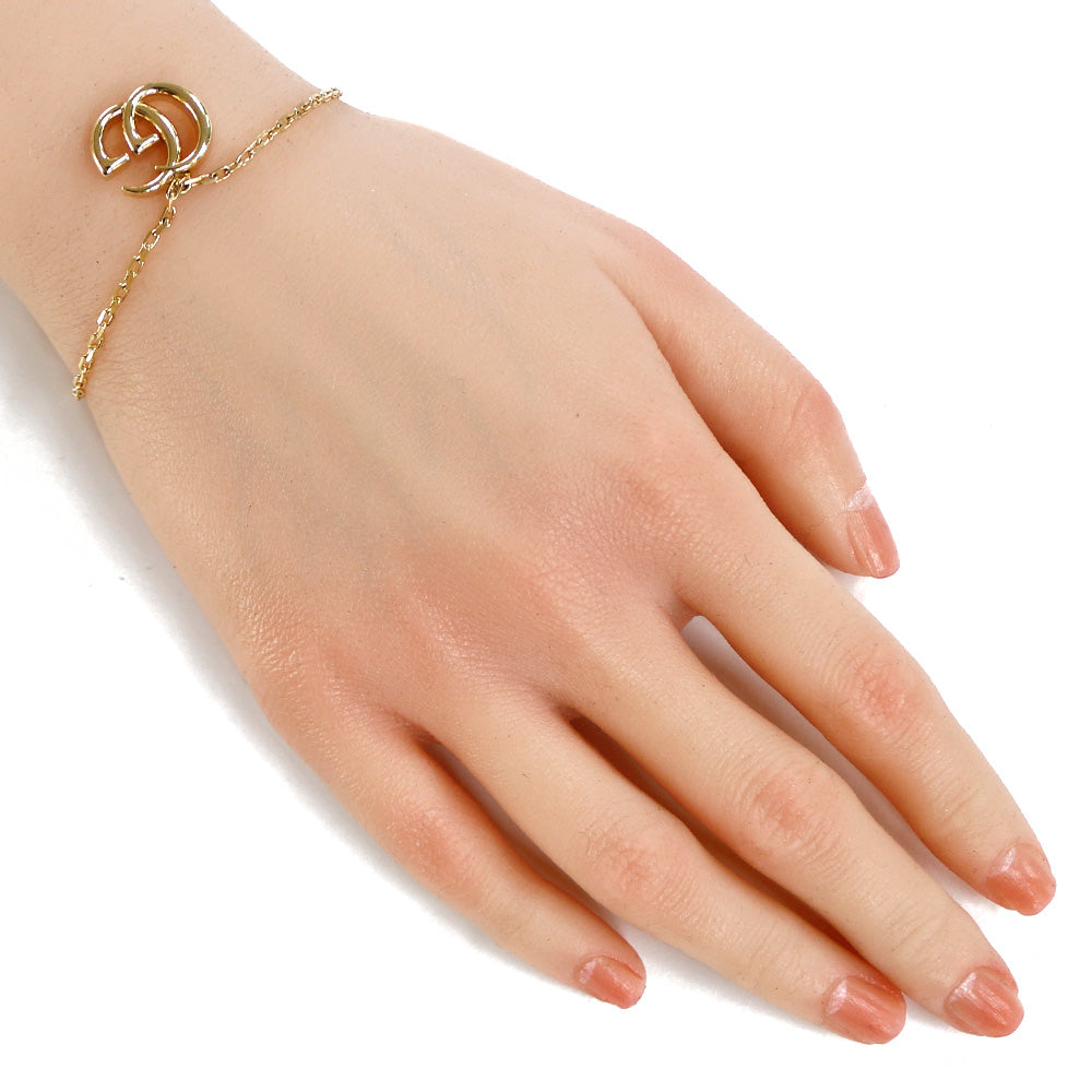 GUCCI グッチ ダブルG ブレスレット 18金 K18ゴールド