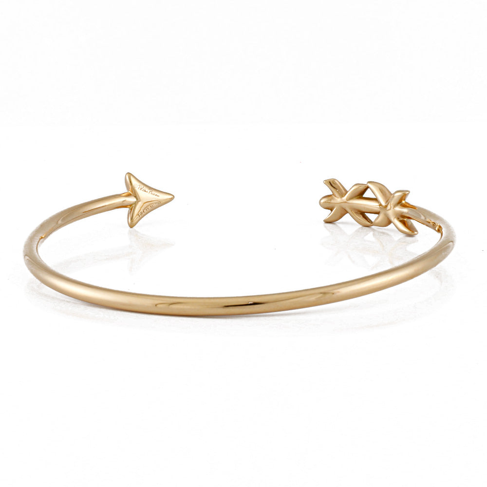 TIFFANY&Co. ティファニー パロマ グラフィティ アロー バングル 18金