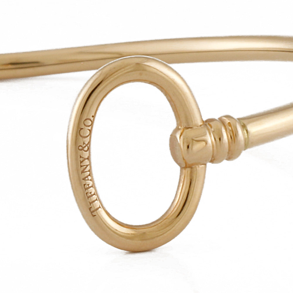 ティファニー TIFFANY&Co. キー ワイヤーバングル バングル 18金 K18