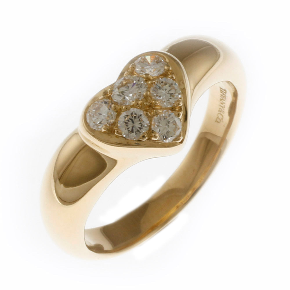 TIFFANY&Co. ティファニー フレンドシップ リング 指輪 9.5号 18金 K18