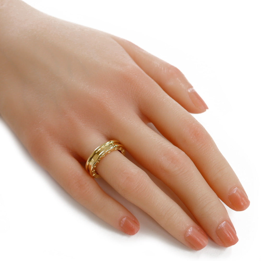 BVLGARI ブルガリ ビー・ゼロワン リング 指輪 11号 18金 K18ゴールド  