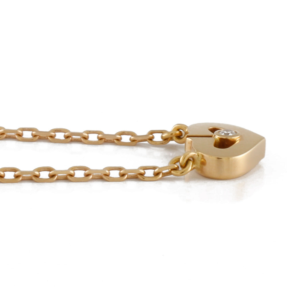 カルティエ CARTIER Cハート ネックレス 18金 K18ピンクゴールド