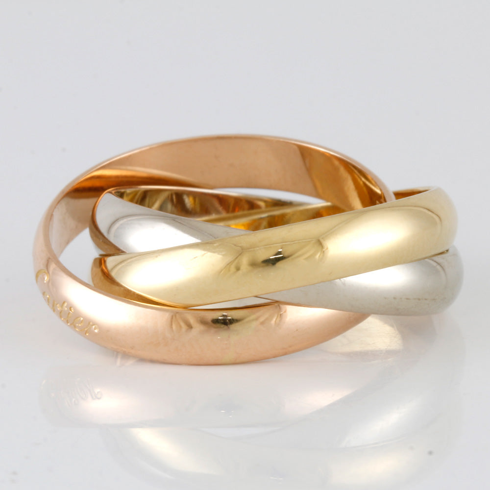 CARTIER カルティエ トリニティ リング 指輪 15号 18金 K18