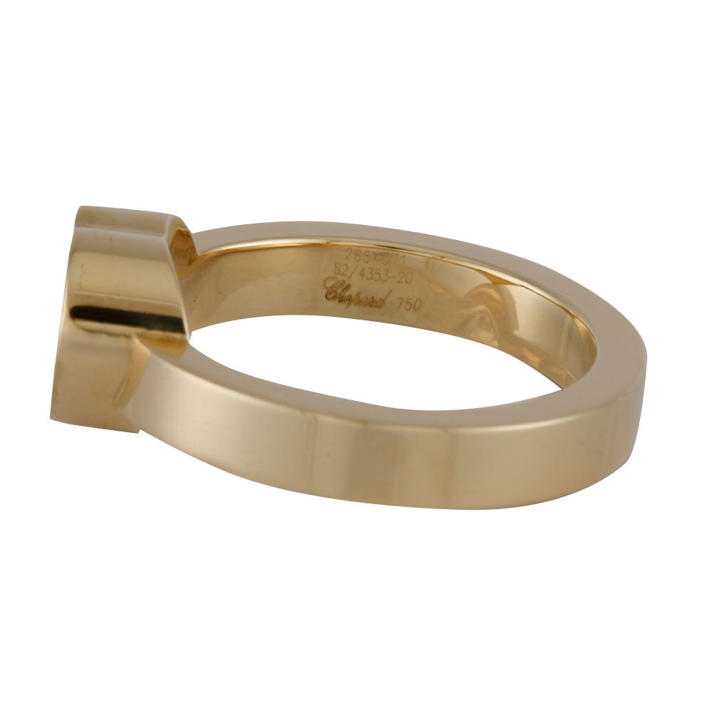 Chopard ショパール ハッピーダイヤモンド リング 指輪 12号 18金 K18