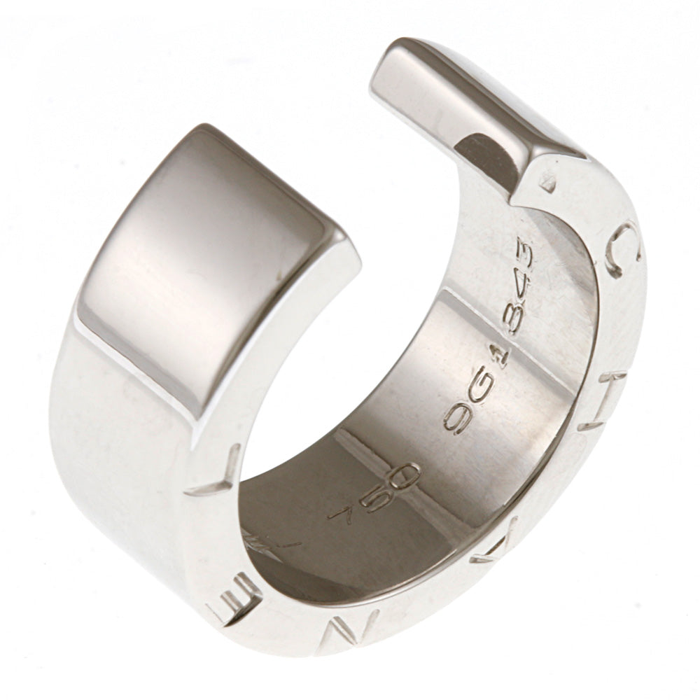 CHANEL シャネル Cシグネチャー リング 指輪 9.5号 18金 K18ホワイト