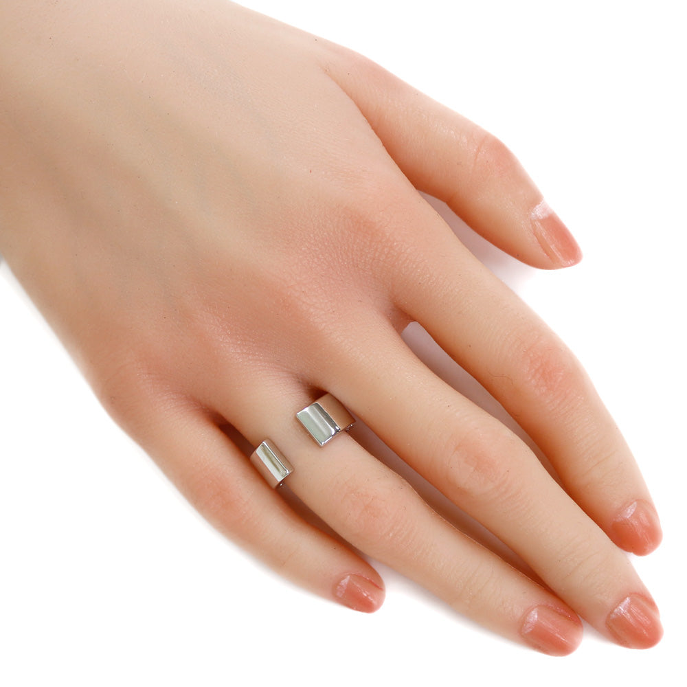 CHANEL シャネル Cシグネチャー リング 指輪 9.5号 18金 K18ホワイト