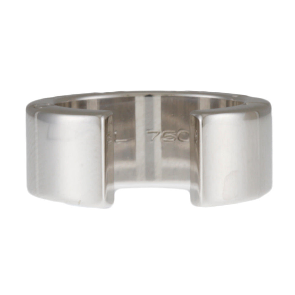 CHANEL シャネル Cシグネチャー リング 指輪 9.5号 18金 K18ホワイト