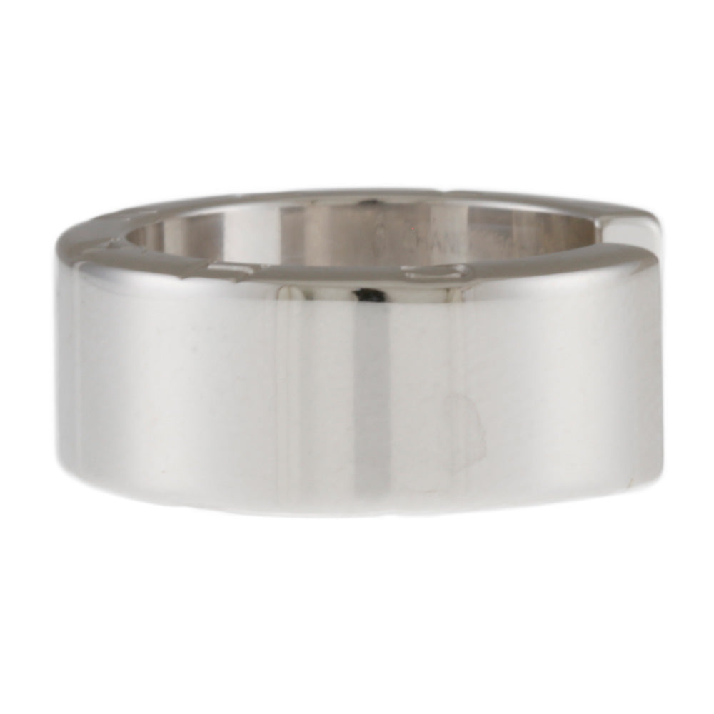 CHANEL シャネル Cシグネチャー リング 指輪 9.5号 18金 K18ホワイト