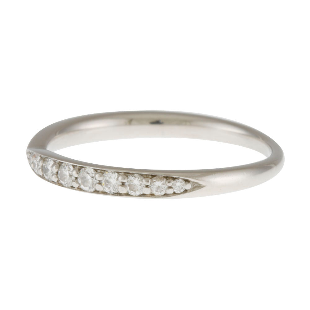 TIFFANY&Co. ティファニー ハーモニー バンド リング 指輪 10号 Pt950