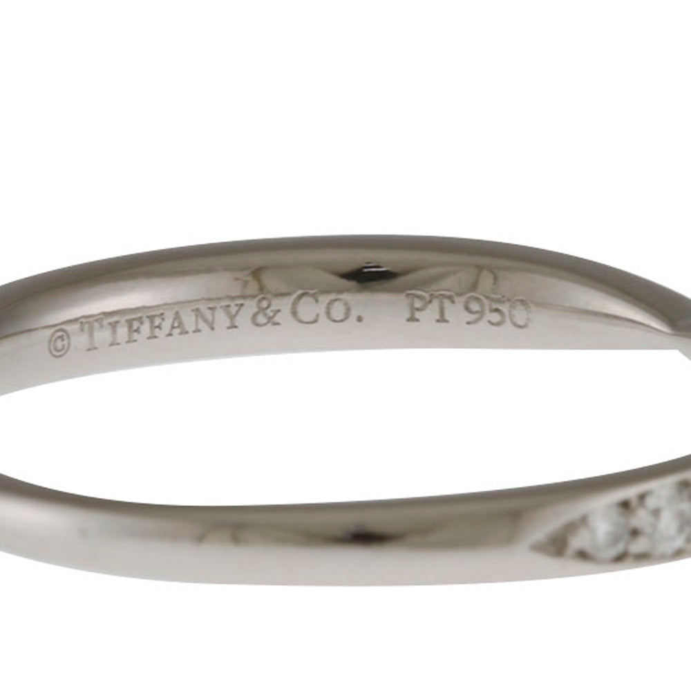 TIFFANY&Co. ティファニー ハーモニー バンド リング 指輪 10号 Pt950