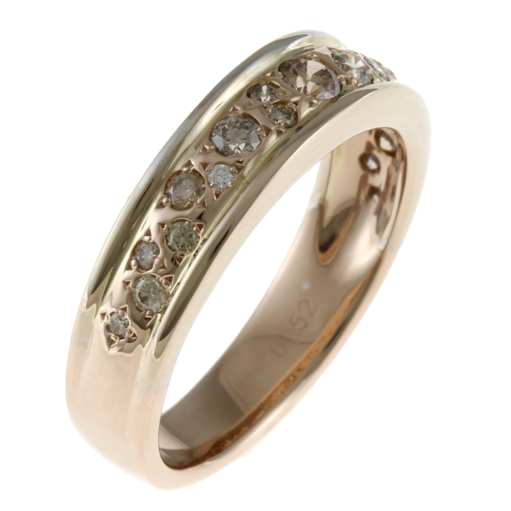 難あり Kashikey カシケイ K18 ミル リング ダイヤモンド 5P 難あり Kashikey カシケイ K18 ミル リング ダイヤモンド 5P