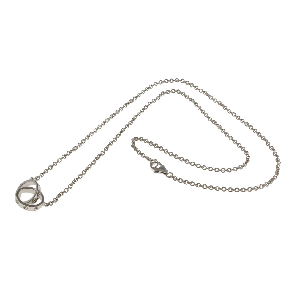 カルティエ CARTIER ベビーラブ ネックレス 18金 K18ホワイトゴールド