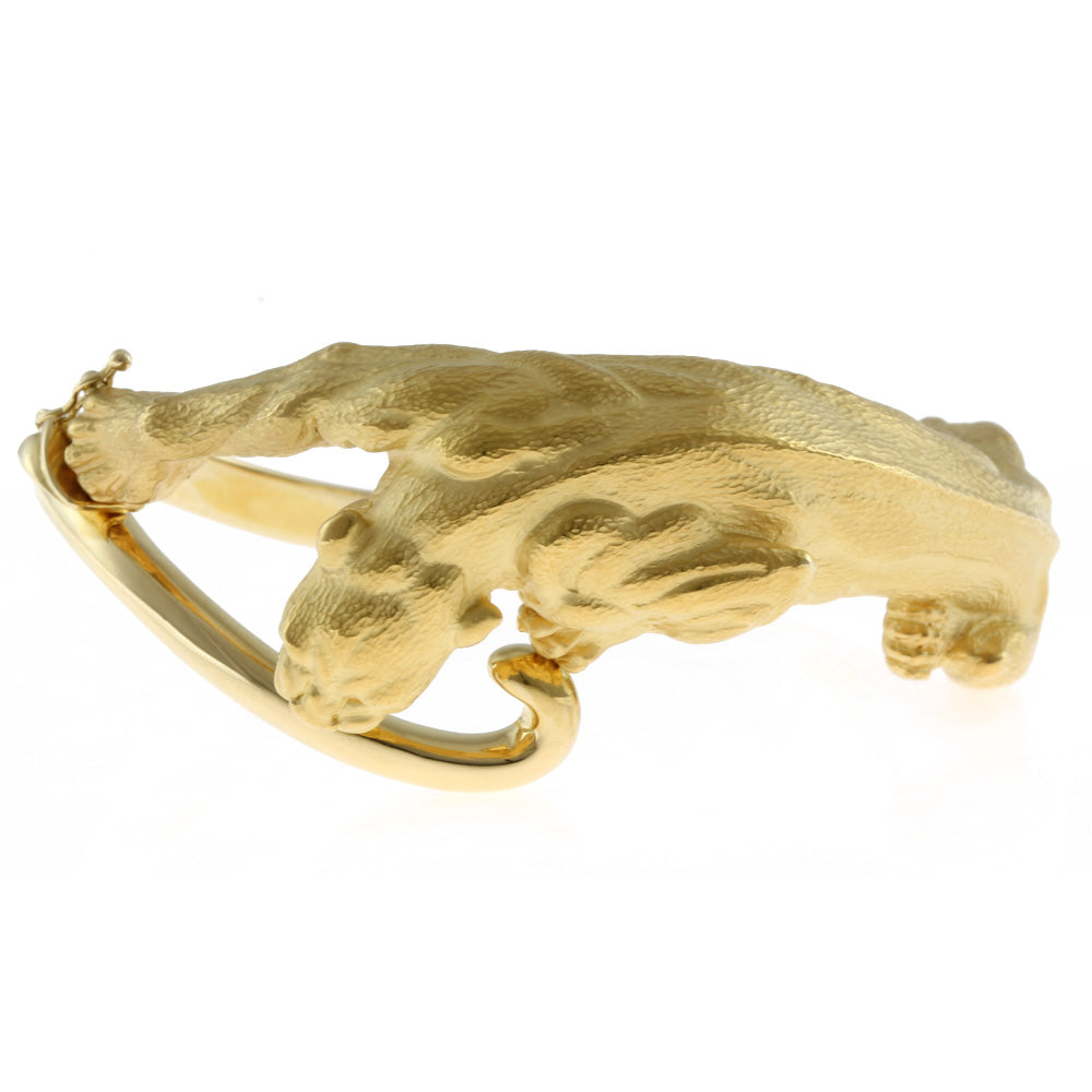 美品！⭐︎イタリア製⭐︎ライオンヘッド ゴールドバングル⭐︎ カレライカレラ Carrera y Carrera バングル 18金 K18ゴールド