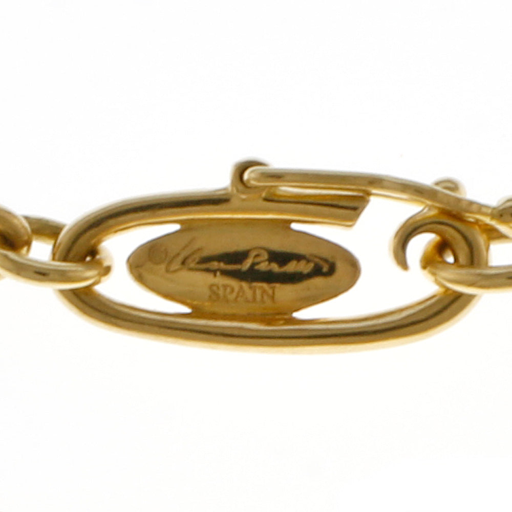 TIFFANY&Co. ティファニー オープンハート ブレスレット 18金