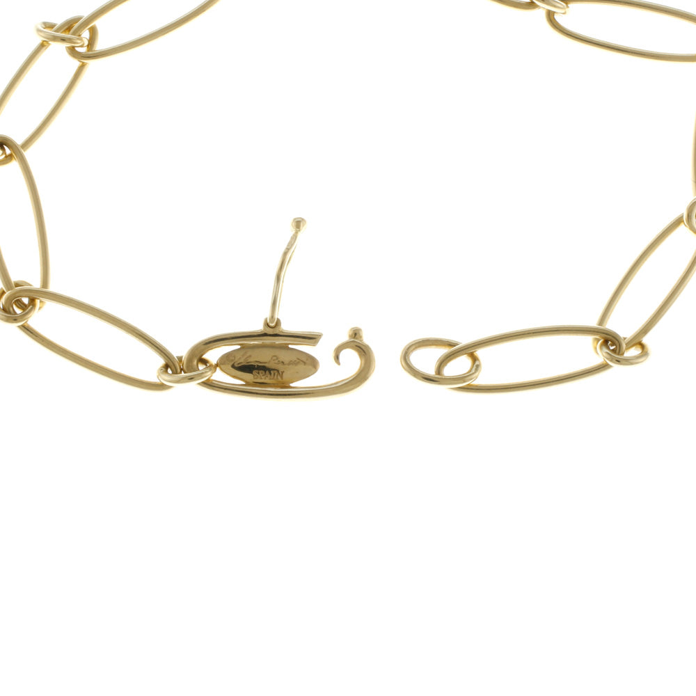 TIFFANY&Co. ティファニー オープンハート ブレスレット 18金 K18