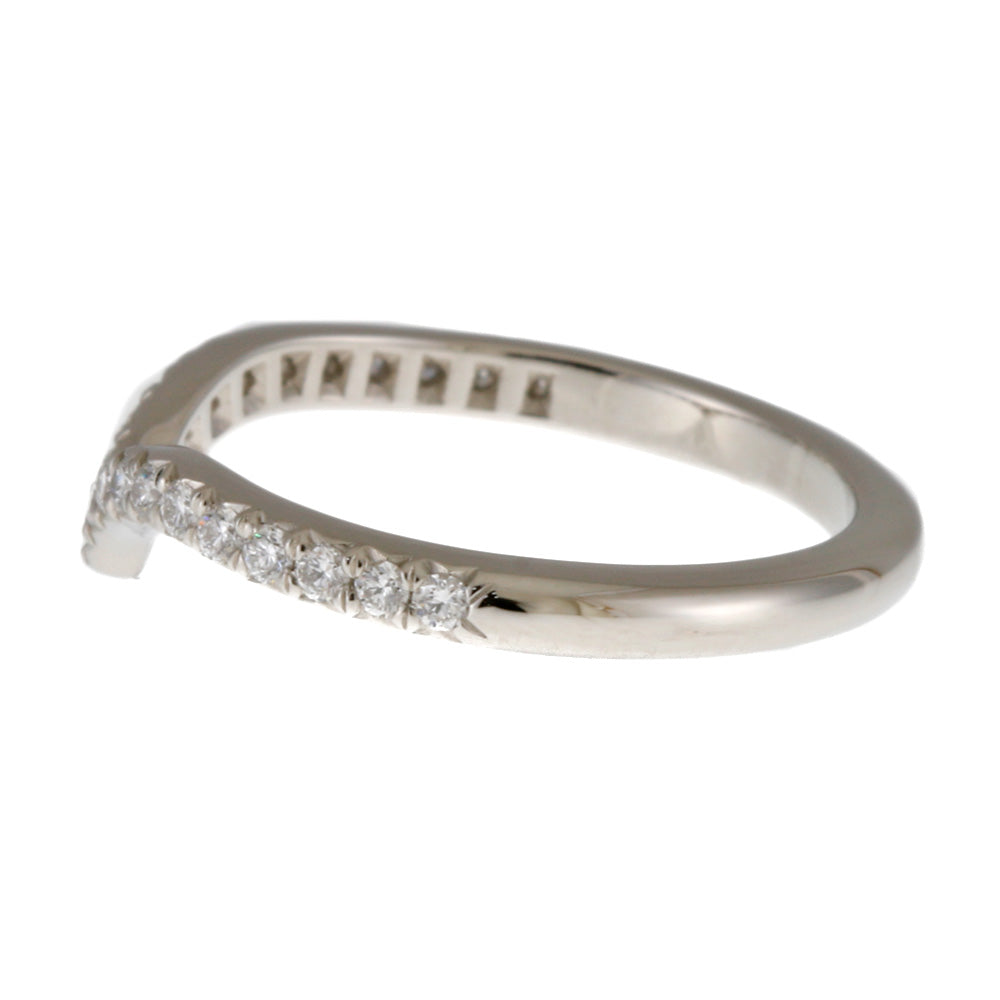 ティファニー　ソレストᏙリング　♯5 9号 TIFFANY&Co. ティファニー ソレストV リング 指輪 9号 Pt950