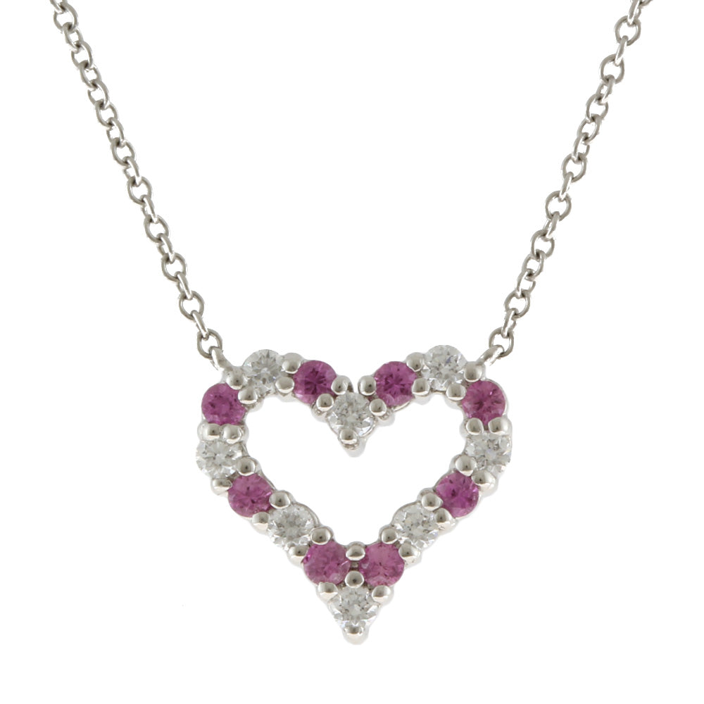 ティファニー TIFFANY&Co. センチメンタルハート ネックレス Pt950