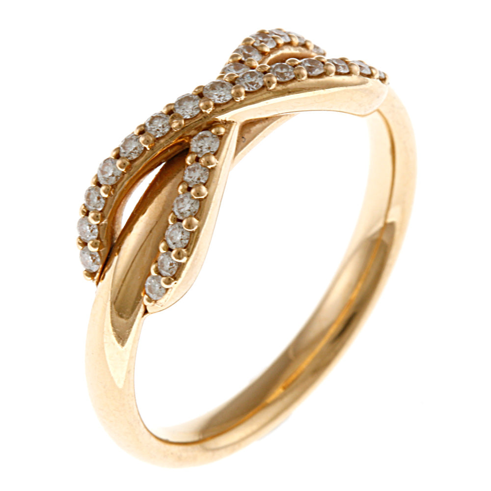 TIFFANY&Co. ティファニー インフィニティ リング 指輪 7.5号 18金 K18
