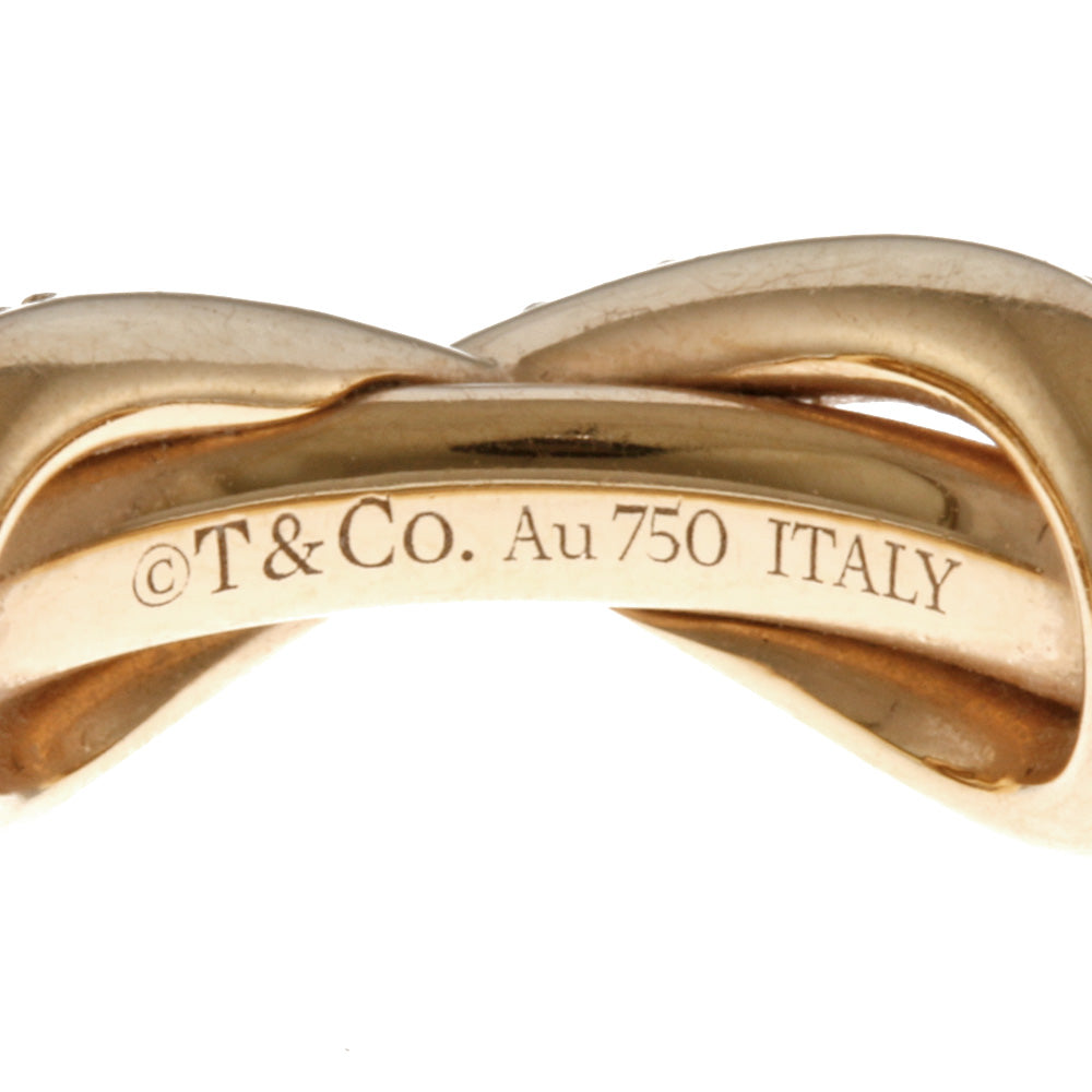 TIFFANY&Co. ティファニー インフィニティ リング 指輪 7.5号 18金 K18