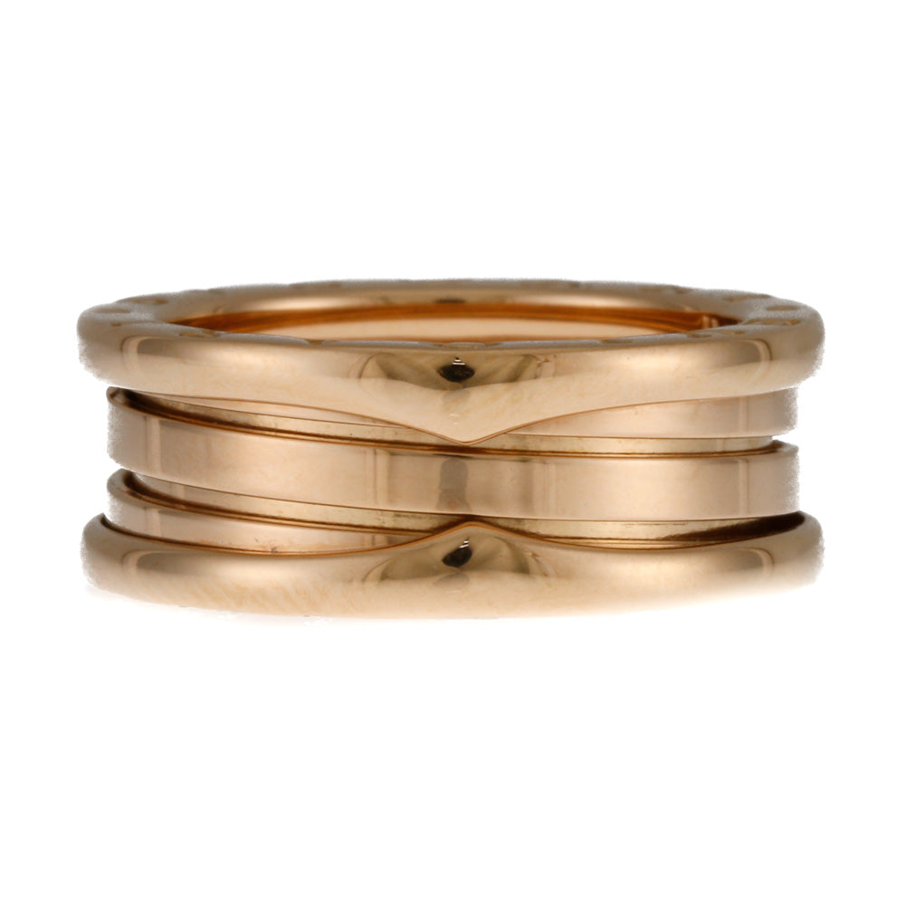 BVLGARI ブルガリ ビー・ゼロワン リング 指輪 16号 18金 K18ピンク