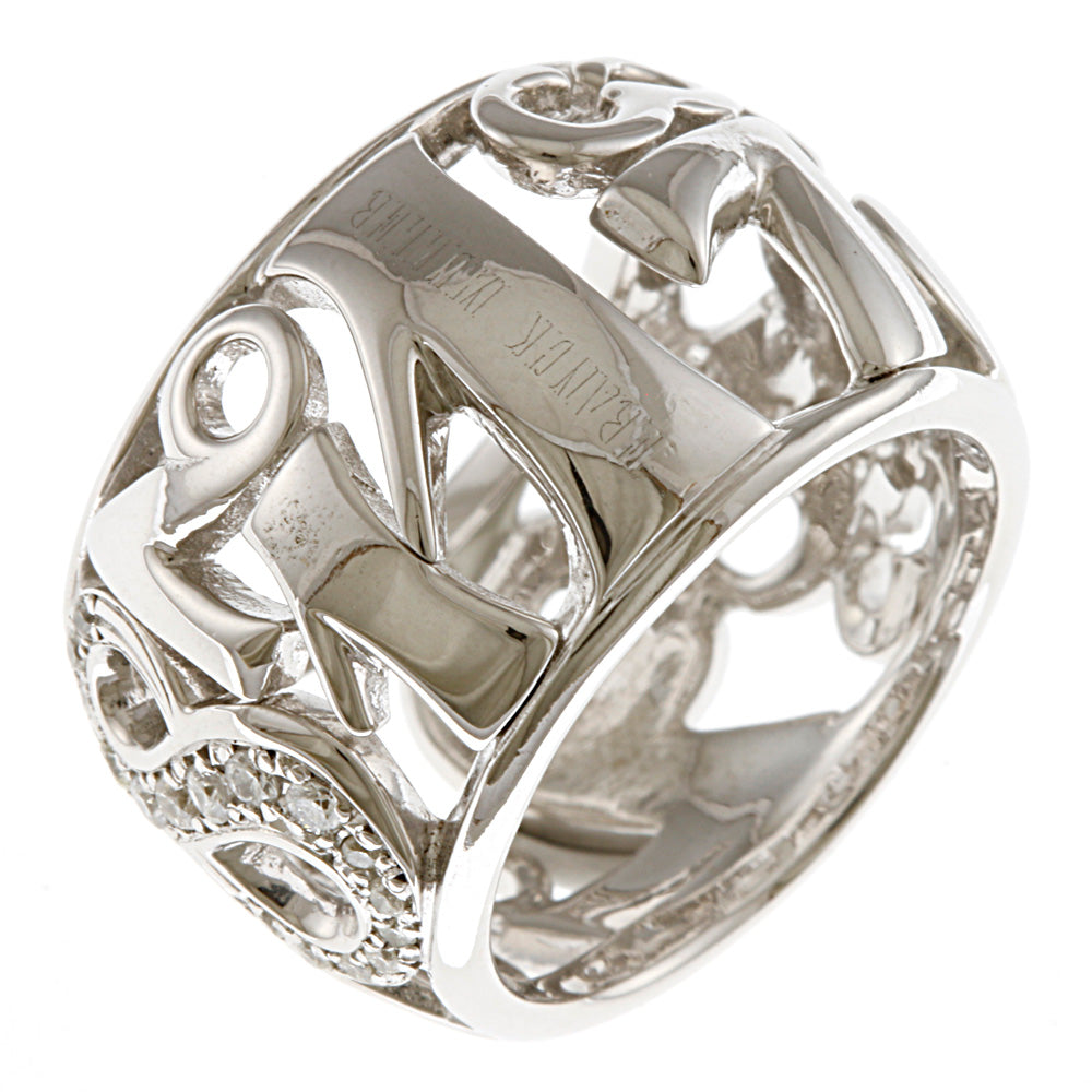 FRANCK MULLER ホワイトゴールド リング FRANCK MULLER フランクミュラー リング 指輪 11号 18金 K18ホワイト