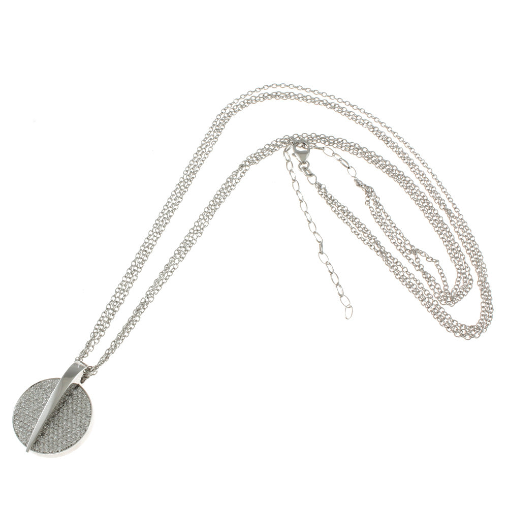 Casa Giダイヤモンドネックレス キャサジ Casa Gi ネックレス 18金 K18ホワイトゴールド