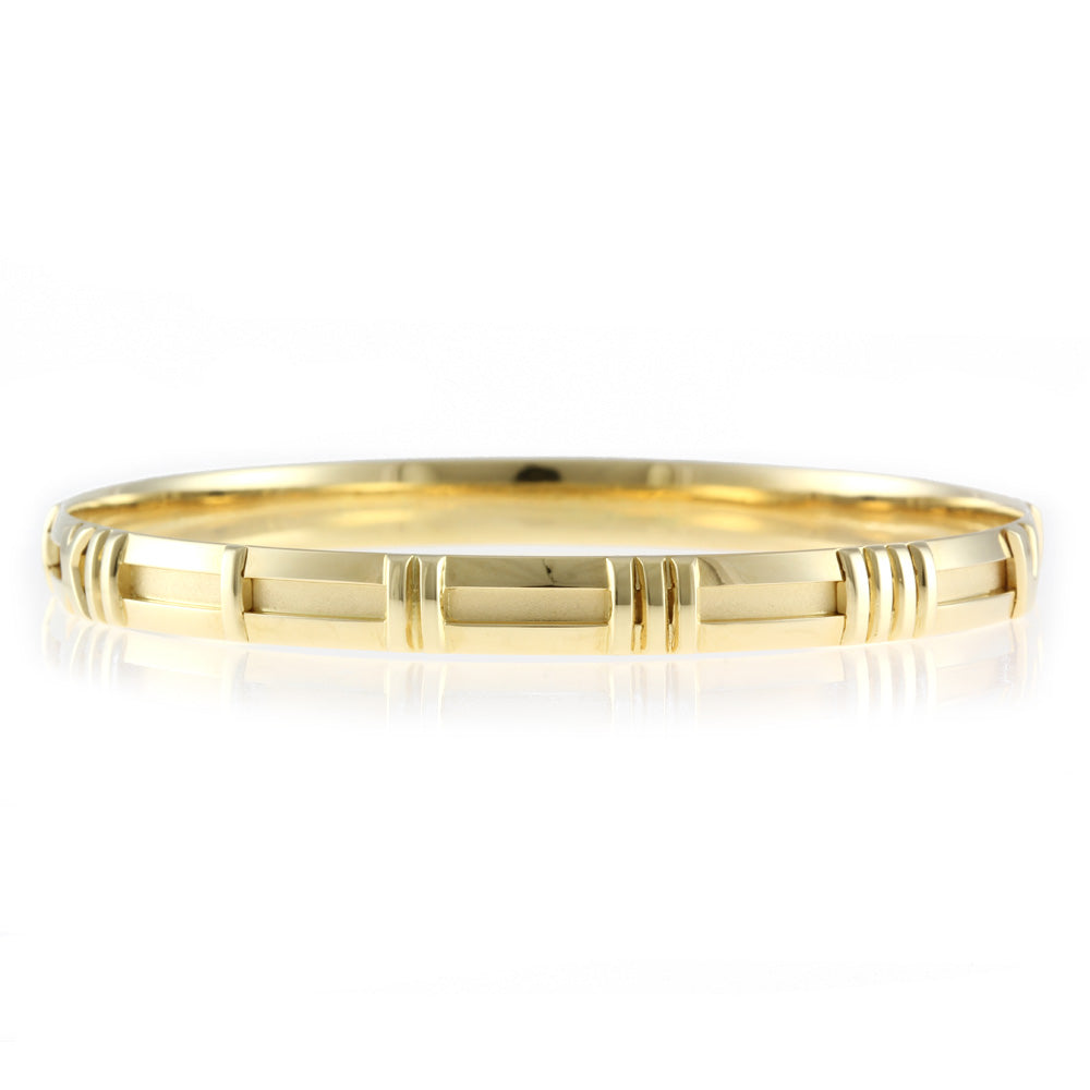 ティファニー TIFFANY&Co. アトラス バングル 18金 K18イエロー