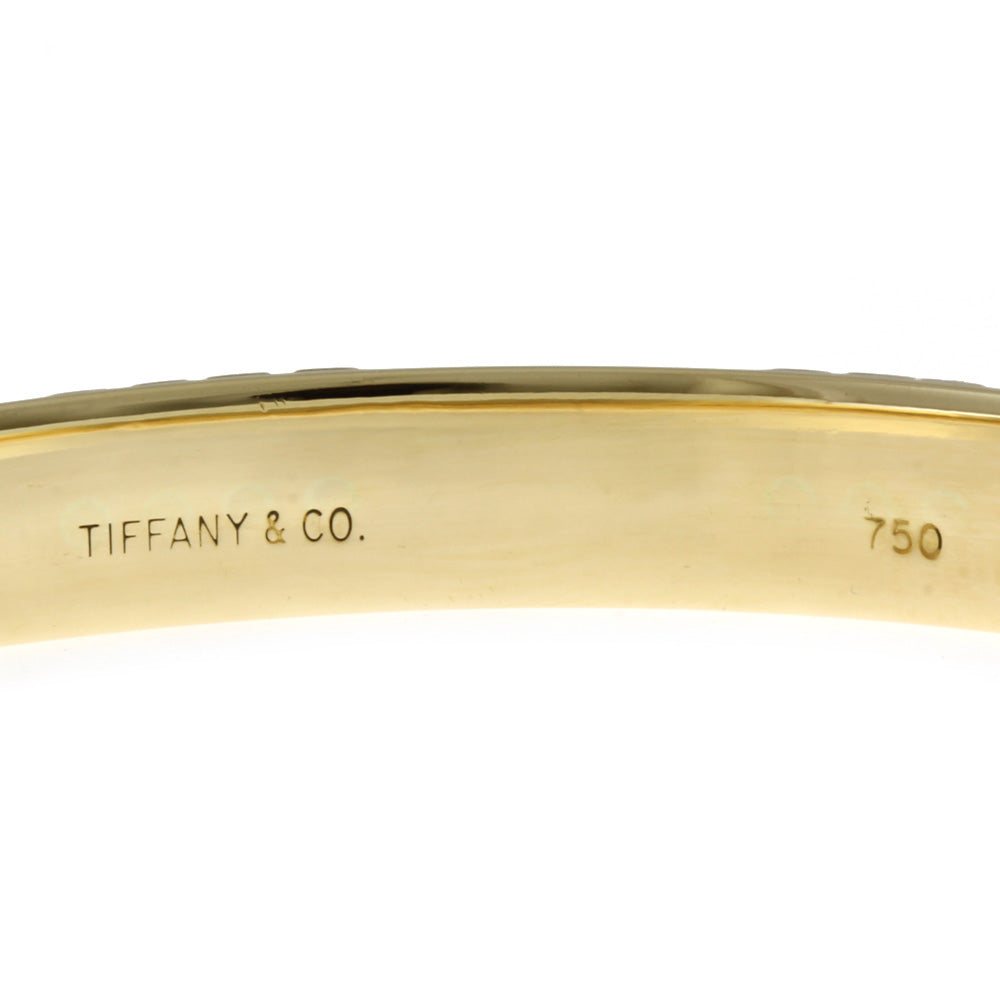 ティファニー TIFFANY&Co. アトラス バングル 18金 K18イエロー
