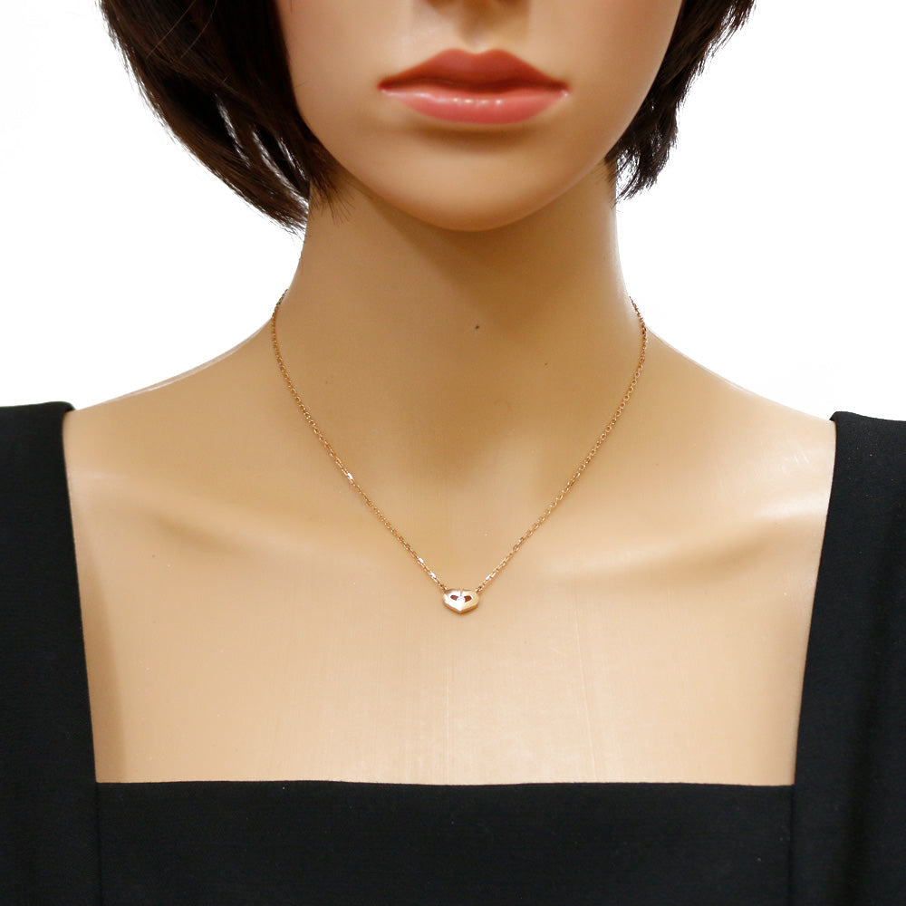 CARTIER カルティエ Cハート ネックレス 18金 K18ピンクゴールド