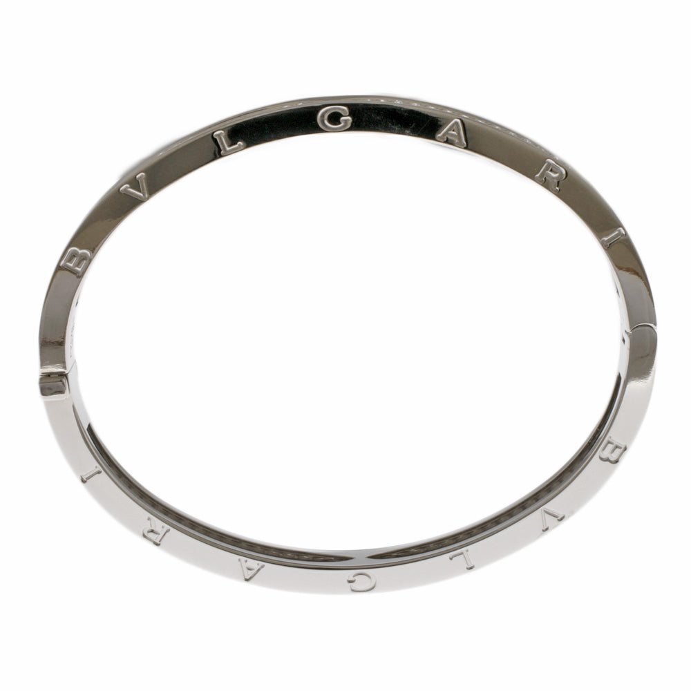 ブルガリ ビー・ゼロワン バングル 18金 K18ホワイトゴールド