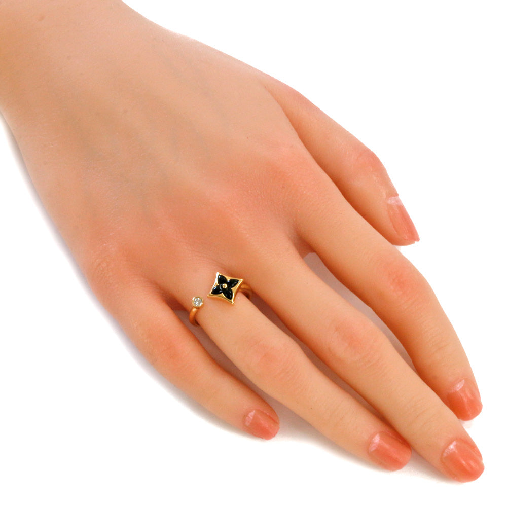 LOUIS VUITTON ルイヴィトン バーグ スター ブロッサム ミニ リング