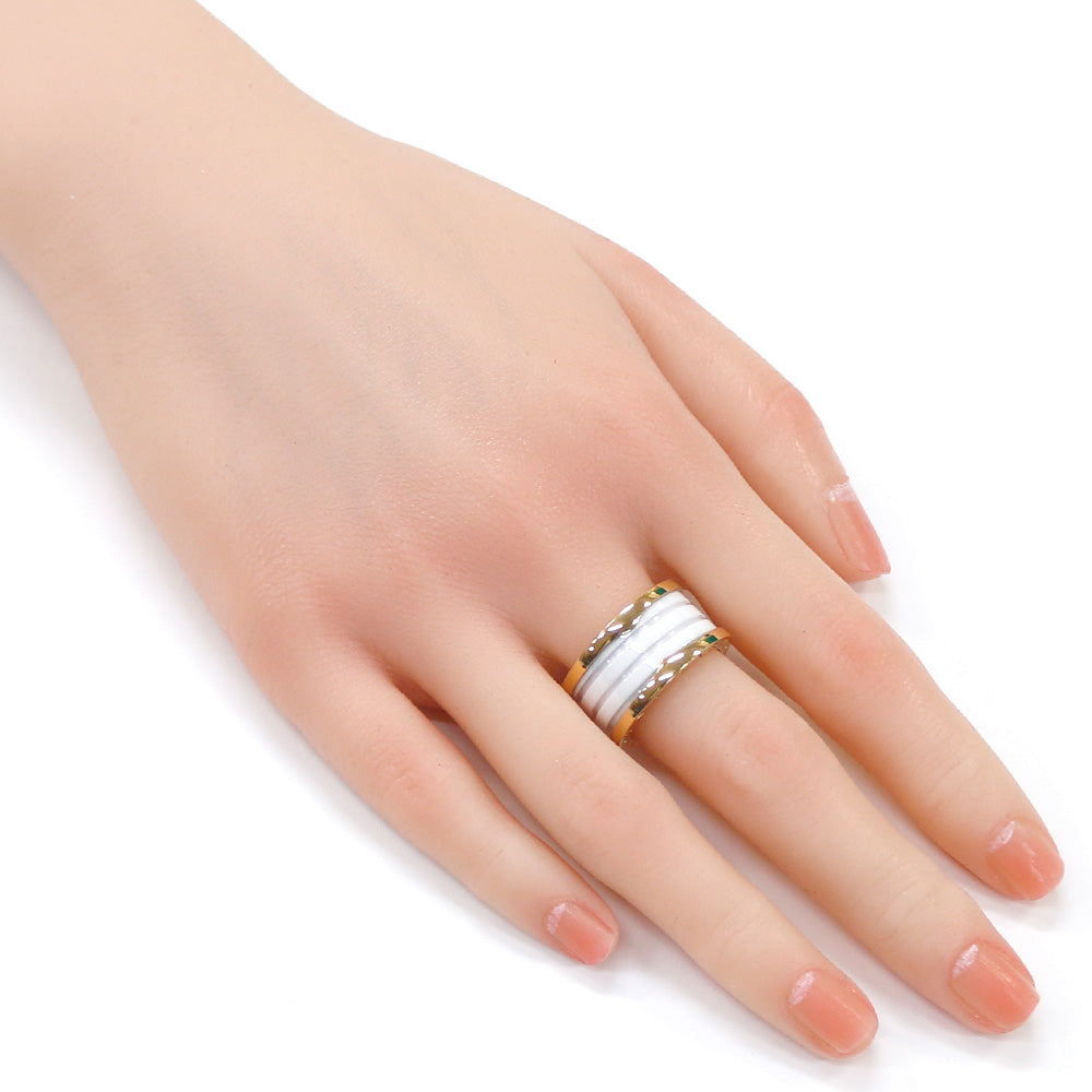 ブルガリ　リング　指輪　ビーゼロワン B-zero1 14号　4バンド BVLGARI】ブルガリ ビーゼロワン 4バンド リング・指輪 B.ZERO1 14号